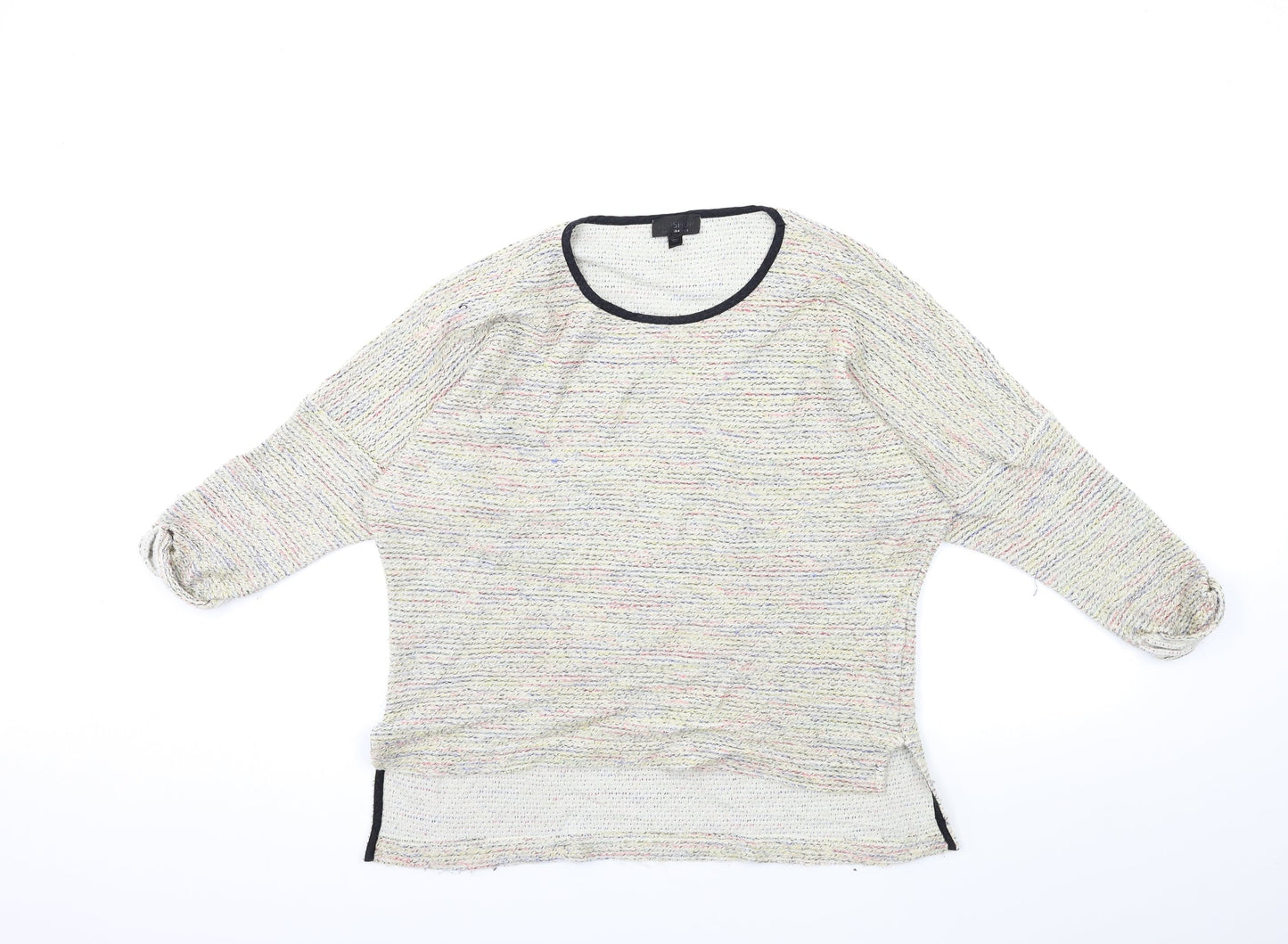 Womens UK Size 8 Topshop Beige Pullover Jumper