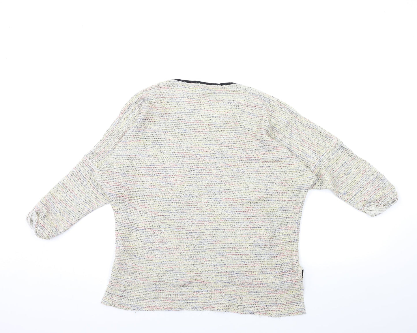 Womens UK Size 8 Topshop Beige Pullover Jumper