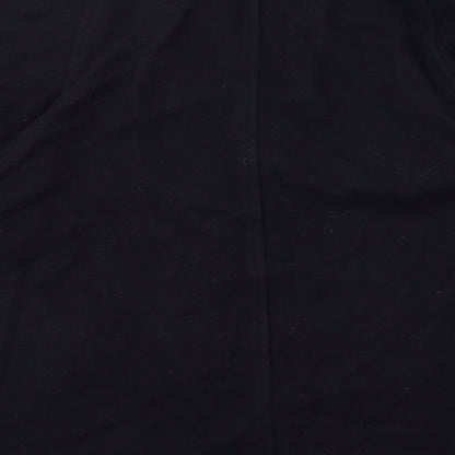 CLASSIC WOMAN Womens Blue   Overcoat Coat Size 16