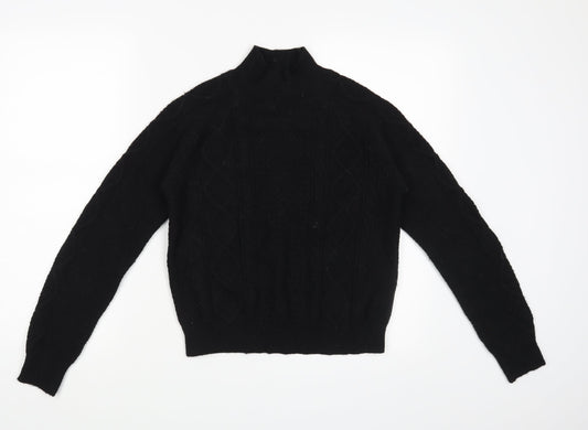 Primark Womens Black  Knit Pullover Jumper Size 6