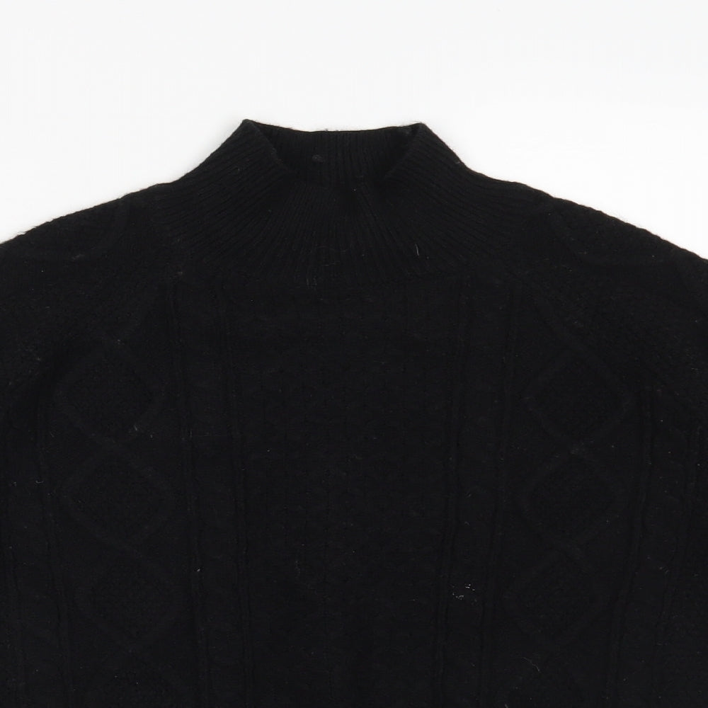 Primark Womens Black  Knit Pullover Jumper Size 6