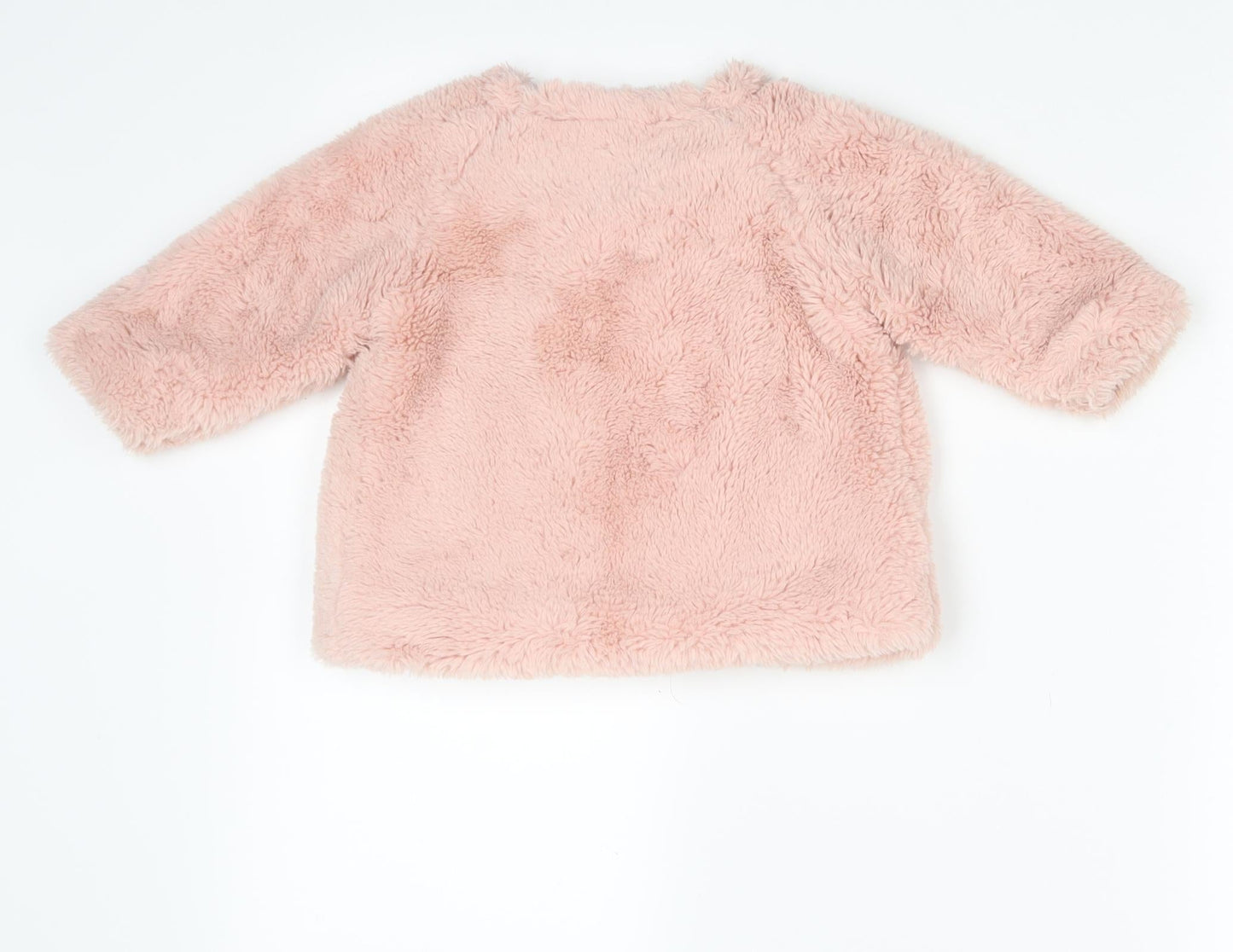 Babaluno Girls Pink   Jacket Coat Size 3-6 Months