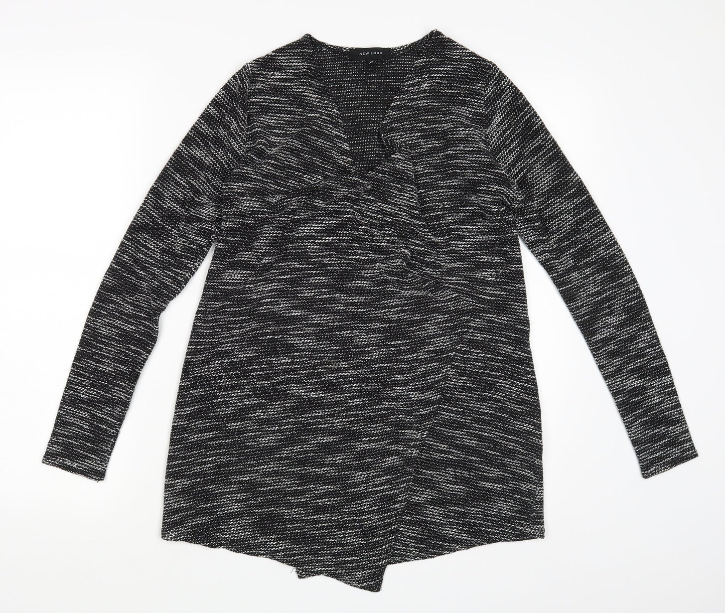 Womens UK Size XS New Look Black Cardigan Jumper