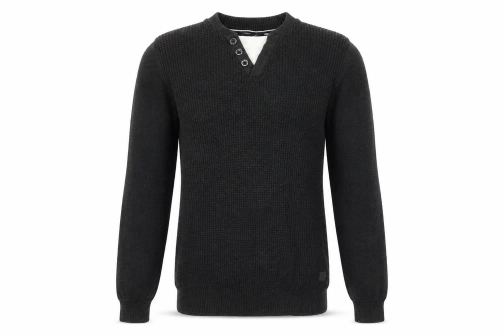 Mens UK Size S Cedar Wood State Black Pullover Jumper