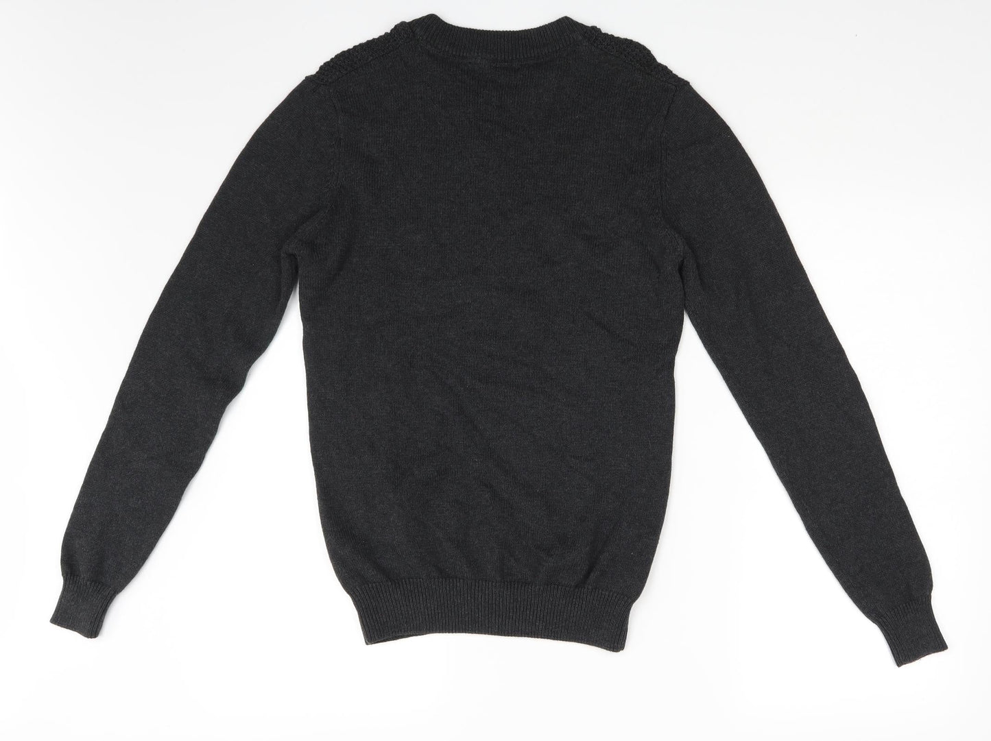 Cedar Wood State Mens Black   Pullover Jumper Size S