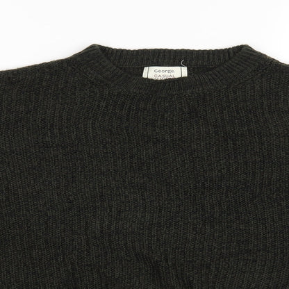 George Mens Green   Pullover Jumper Size M