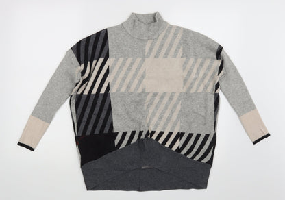 Womens UK Size XS River Island Multicoloured Pullover Jumper