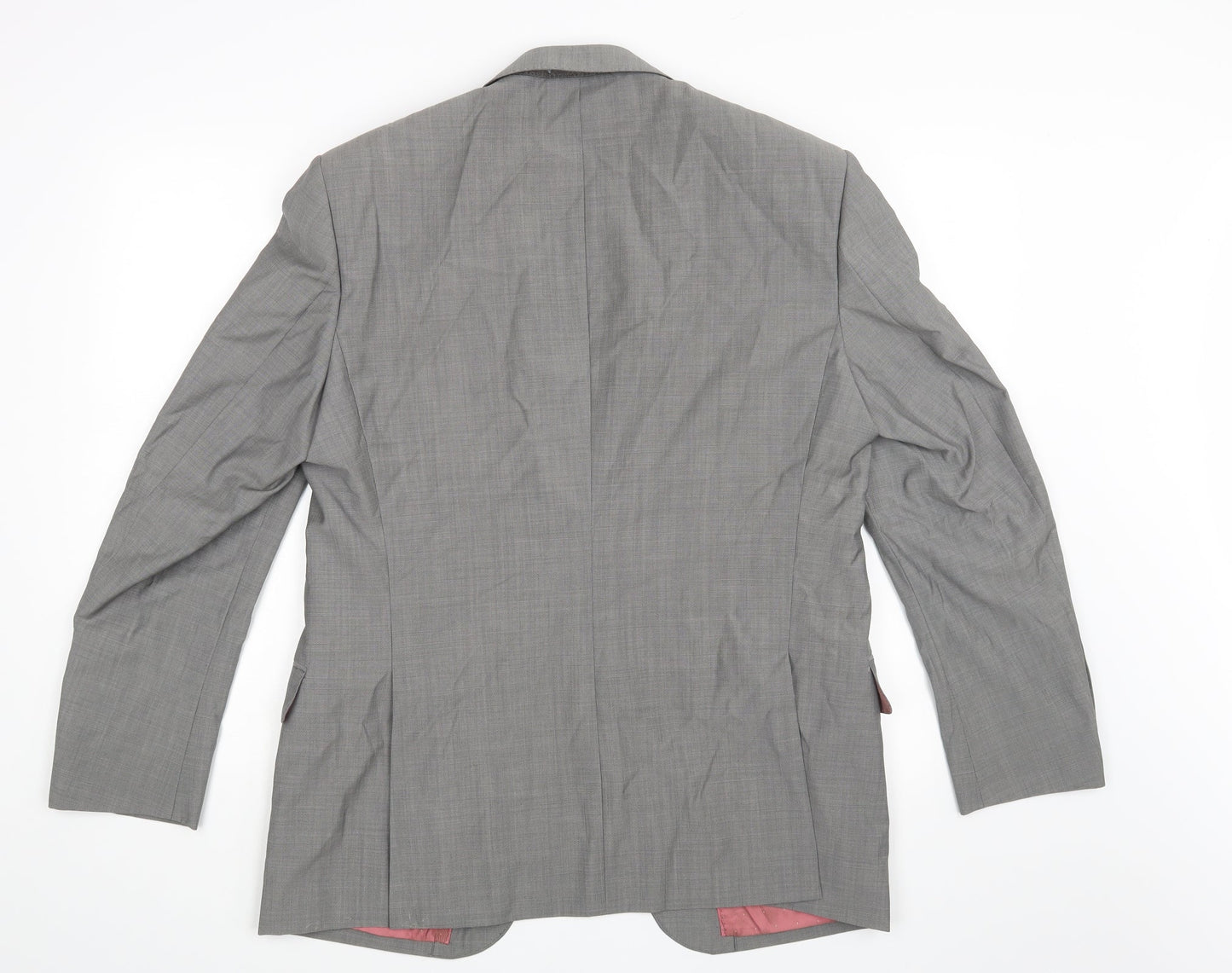 Mens UK Size 40 M&S Regular Grey Suit Jacket