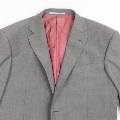 Mens UK Size 40 M&S Regular Grey Suit Jacket