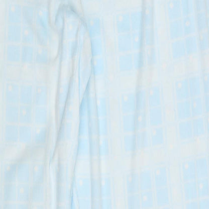 Bonmarché Womens Blue Argyle/Diamond  Jogger Trousers Size 20 L26 in