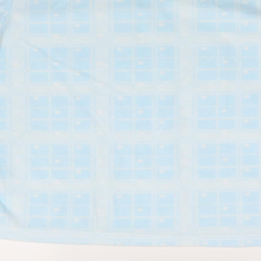 Bonmarché Womens Blue Argyle/Diamond  Pullover Sweatshirt Size 20