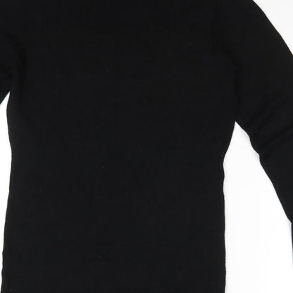New Look Womens Black   Pullover Sweatshirt Size 14