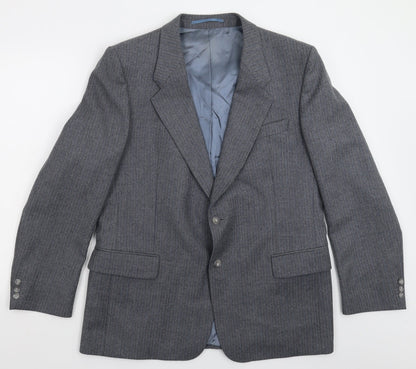 Mens UK Size 40 Hepworths Regular Grey Suit Jacket
