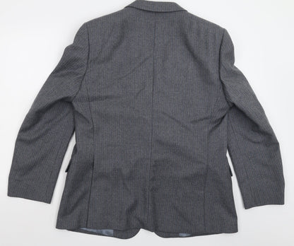 Mens UK Size 40 Hepworths Regular Grey Suit Jacket