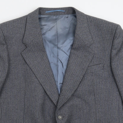 Mens UK Size 40 Hepworths Regular Grey Suit Jacket