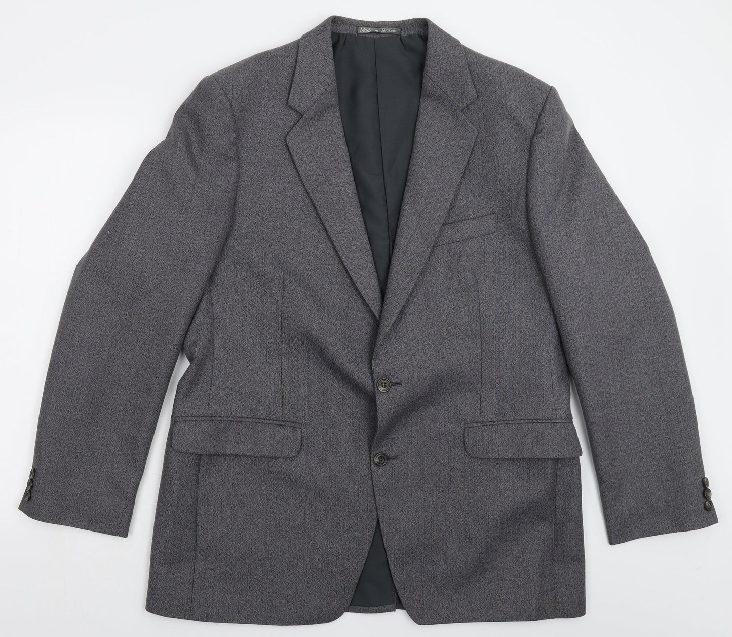 Mens UK Size 42 Grendale Regular Grey Suit Jacket