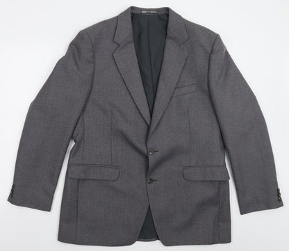 Mens UK Size 42 Grendale Regular Grey Suit Jacket