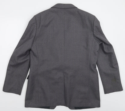 Mens UK Size 42 Grendale Regular Grey Suit Jacket