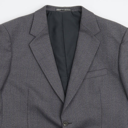 Mens UK Size 42 Grendale Regular Grey Suit Jacket