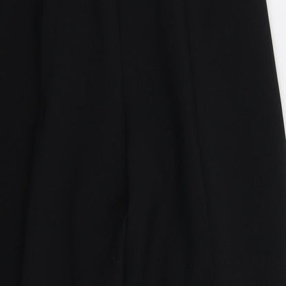 Womens UK Size 12 Preworn Slim Fit  Black Trousers