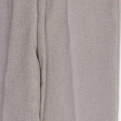 George Womens Grey   Trousers  Size 12 L27 in