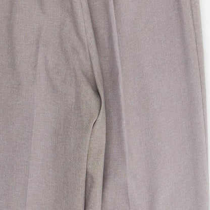 George Womens Grey   Trousers  Size 12 L27 in