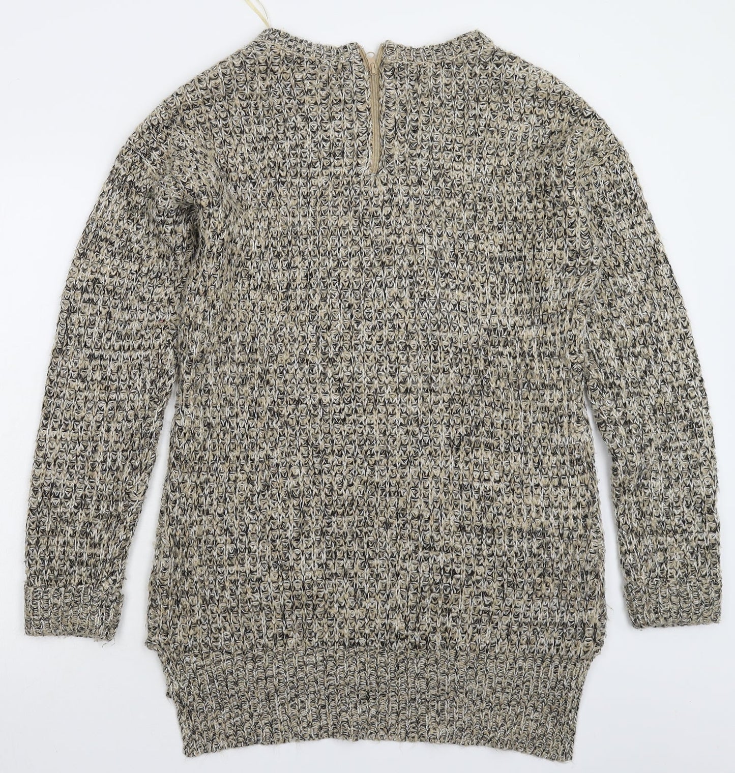 Vintage Couture Womens Grey  Knit Pullover Jumper Size 14