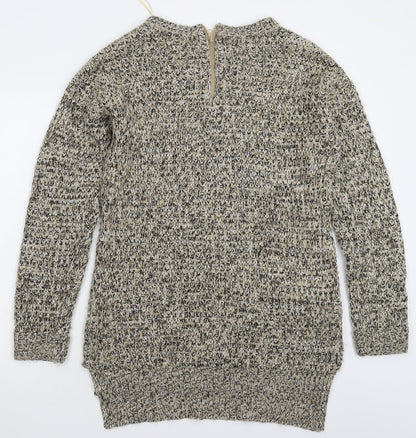 Vintage Couture Womens Grey  Knit Pullover Jumper Size 14