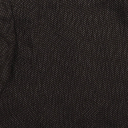 Minuet Womens Grey Striped  Jacket Suit Jacket Size 14