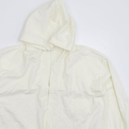 Womens UK Size M Nasty Gal White Cardigan Jumper