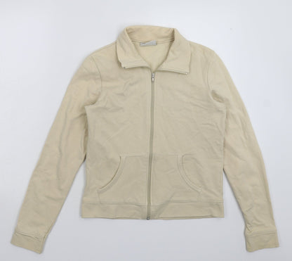 Additional front view of Logg women’s beige jacket, size M