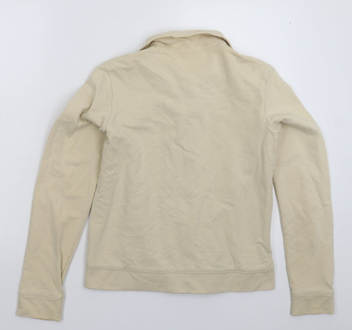 Back view of Logg women’s beige jacket, size M