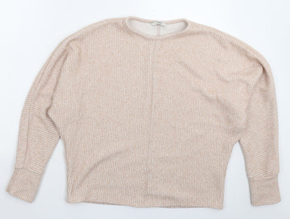 George Womens Beige   Pullover Jumper Size S