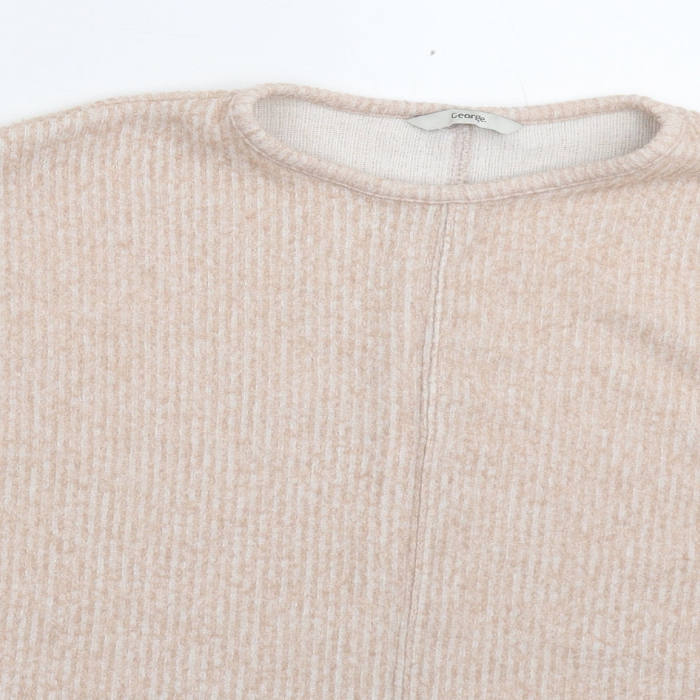 George Womens Beige   Pullover Jumper Size S