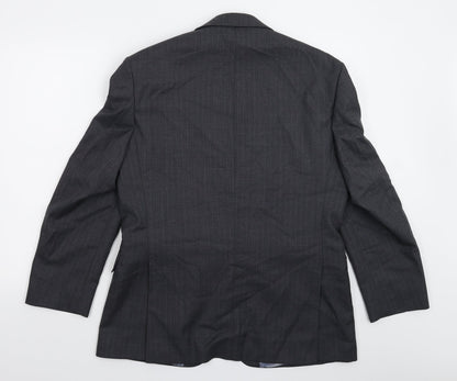 Mens UK Size 40 The Label Regular Grey Suit Jacket