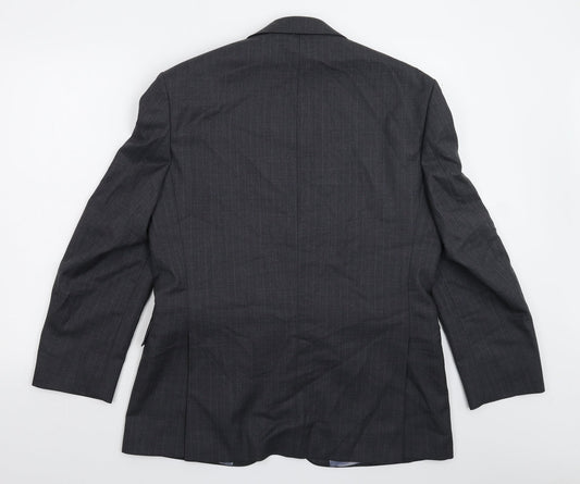 Mens UK Size 40 The Label Regular Grey Suit Jacket