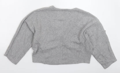 Womens UK Size S Zara Grey Pullover Jumper