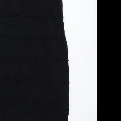 H&M Womens Black Striped  Bodycon  Size XS
