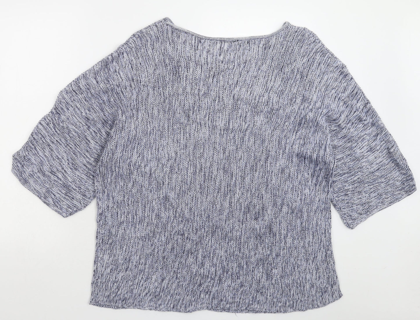 Womens UK Size L H&M Blue Pullover Jumper