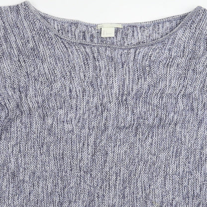 Womens UK Size L H&M Blue Pullover Jumper