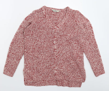 Womens UK Size 10 M&Co Pink Pullover Jumper