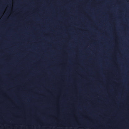 Asda George Mens Blue   Pullover Jumper Size M