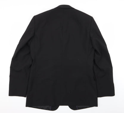Mens UK Size 40 Taylor & Wright Regular Black Suit Jacket