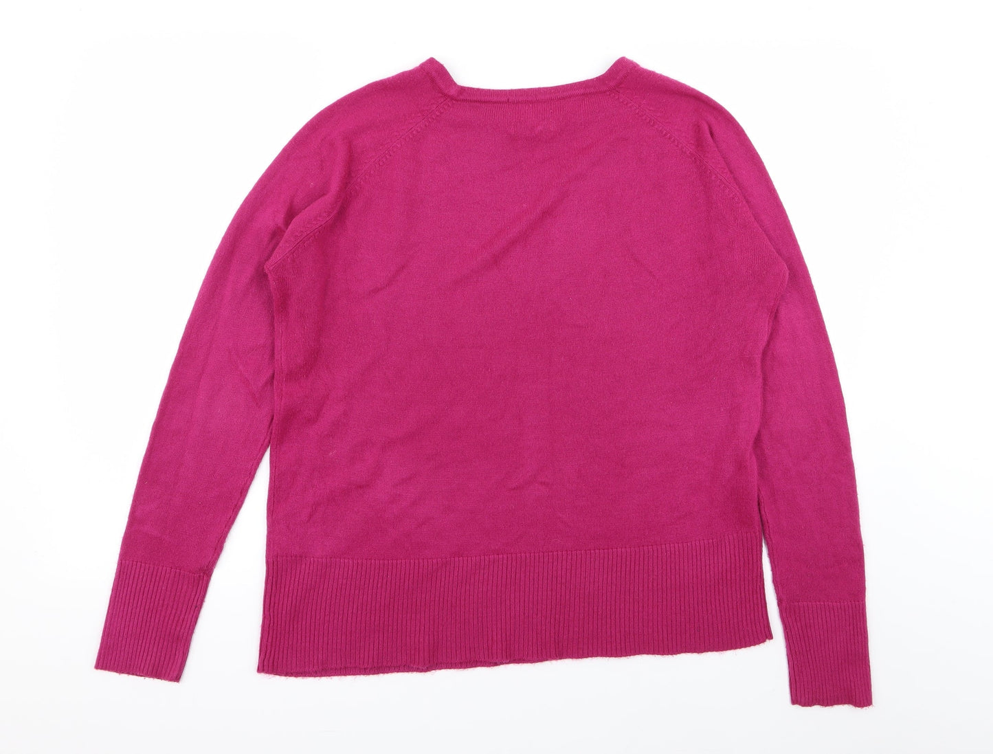 Classic Womens Pink   Pullover Jumper Size XL