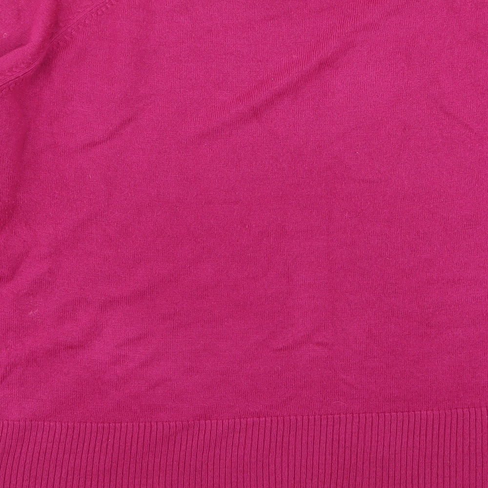 Classic Womens Pink   Pullover Jumper Size XL