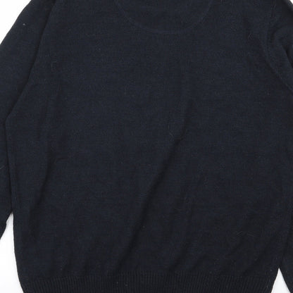 code Mens Blue   Pullover Jumper Size S