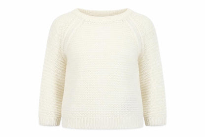 Womens UK Size S New Look White Pullover Jumper