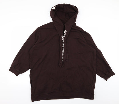 Boohoo Womens Brown   Pullover Jumper Size 10