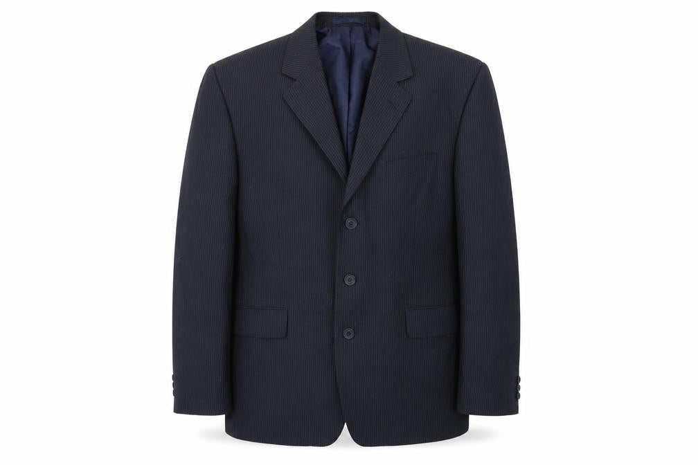 Mens UK Size 44 Asda George Regular Blue Suit Jacket