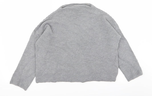 Womens UK Size M H&M Grey Pullover Jumper